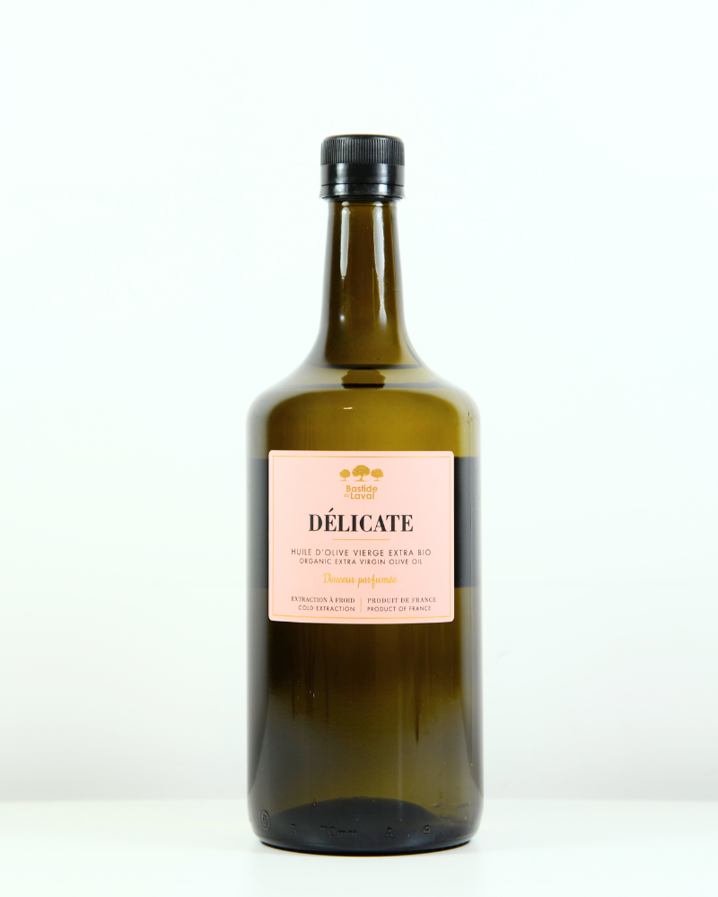 Huile d'olive DÉLICATE 1L - nouveau cru