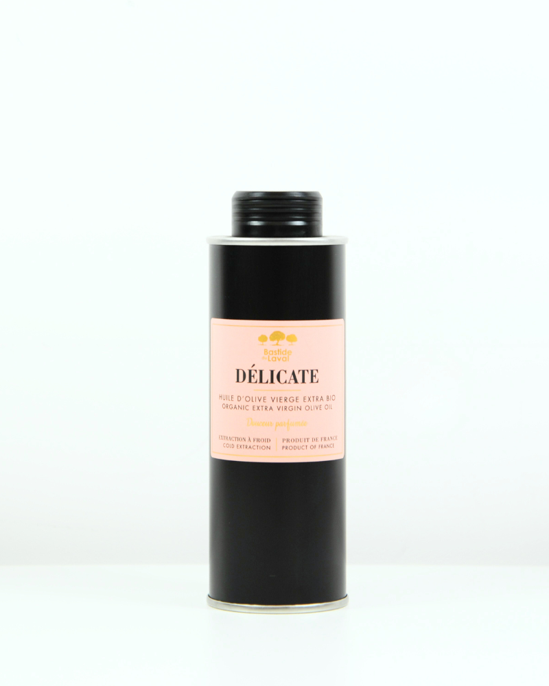 Huile d'olive DÉLICATE 25cl - nouveau cru