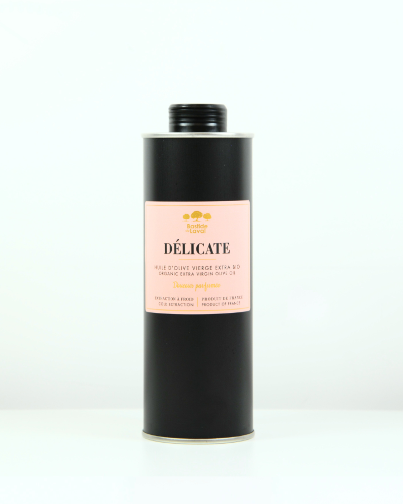 Huile d'olive DÉLICATE 50cl - nouveau cru