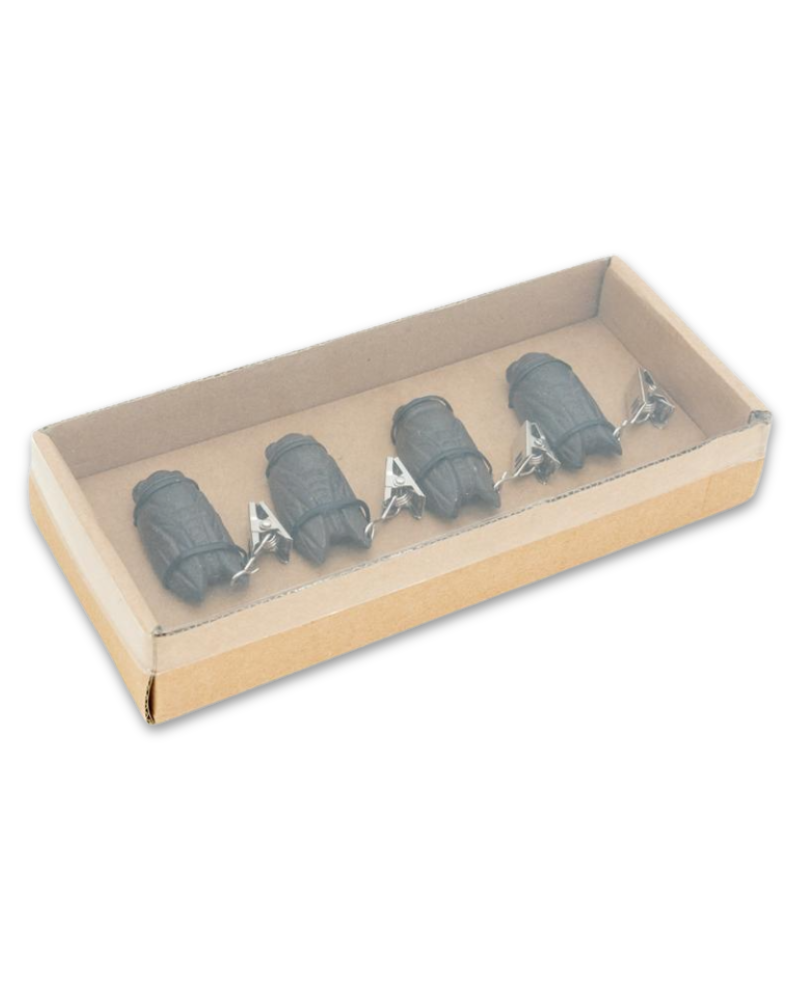 Lot de 4 poids de nappe Cigale