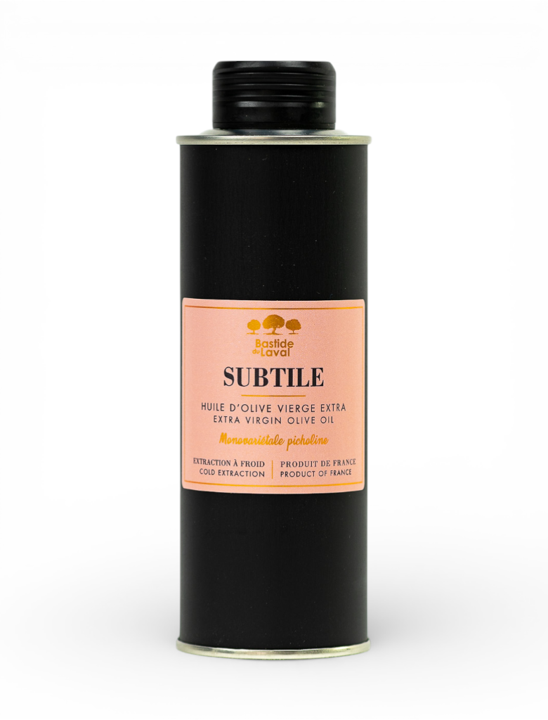 Huile d'olive SUBTILE 25cl - NOUVEAU CRU