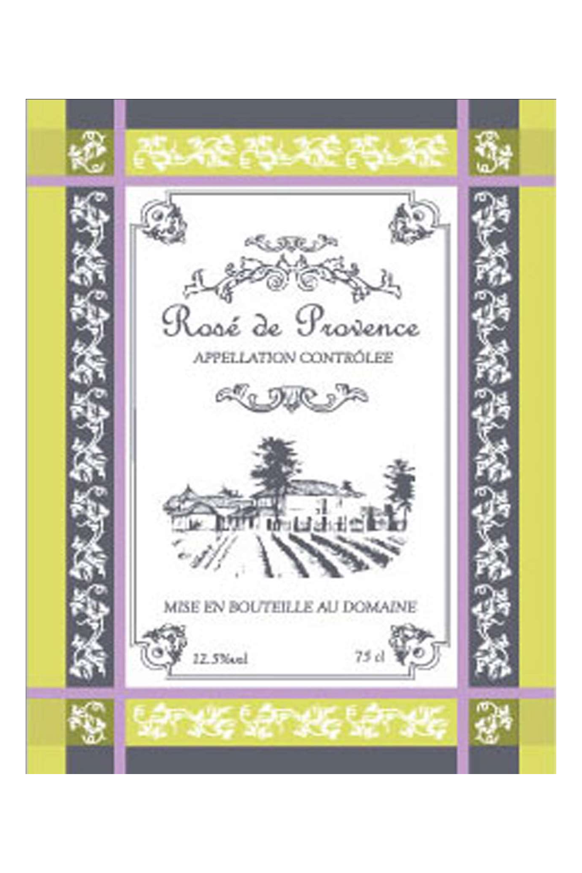 Rosé de Provence Anis-Geschirrtuch