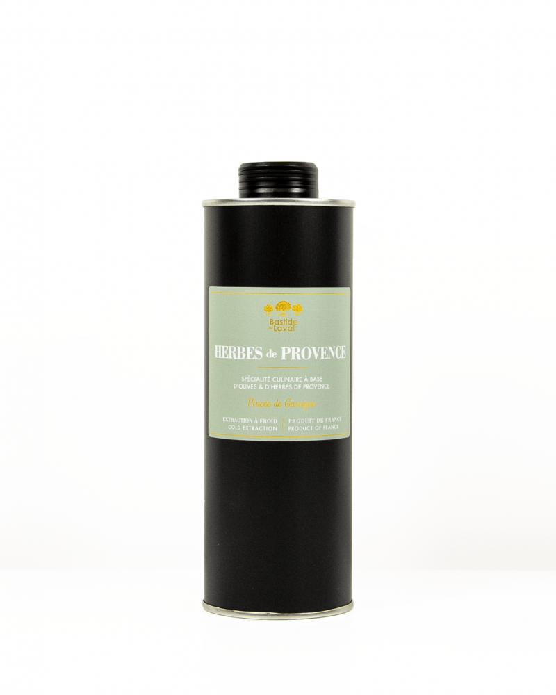 Olivenöl mit Kräutern der Provence 50cl - Nouveau Cru