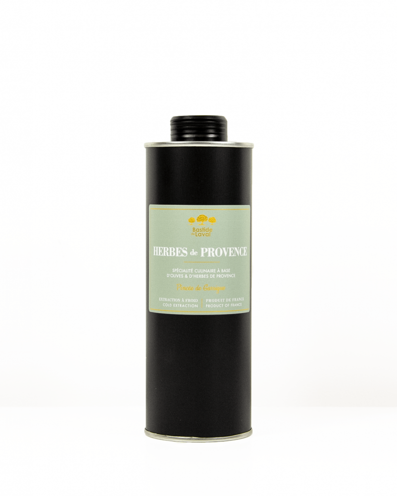 Olivenöl mit Kräutern der Provence 50cl - neue Ernte