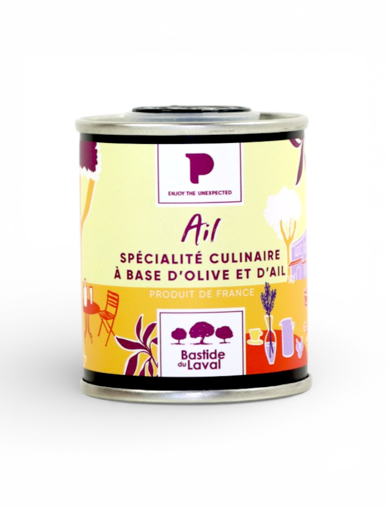 Huile d'olive à l'Ail 10cl - collection Provence