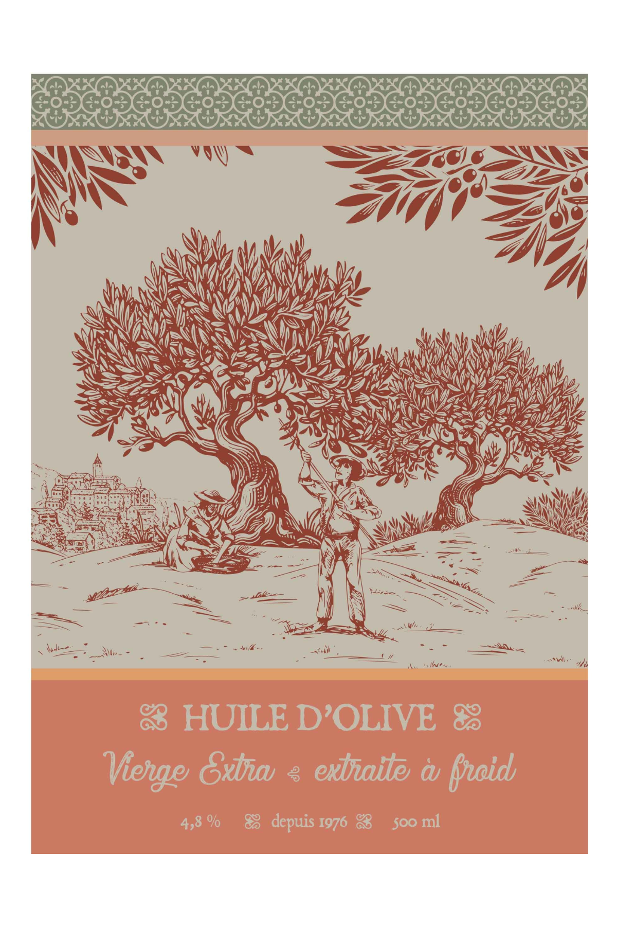 Lavendelgelbes Geschirrtuch