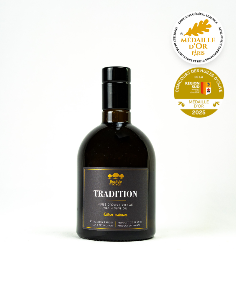 Huile d'olive TRADITION 50cl - nouveau cru