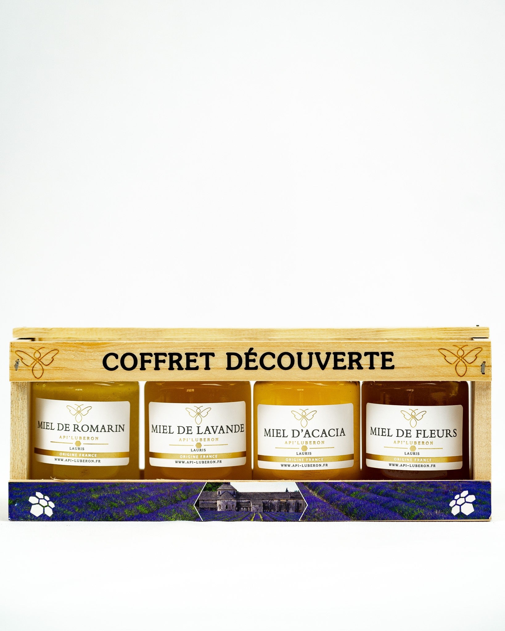 Coffret Découverte 4 miels