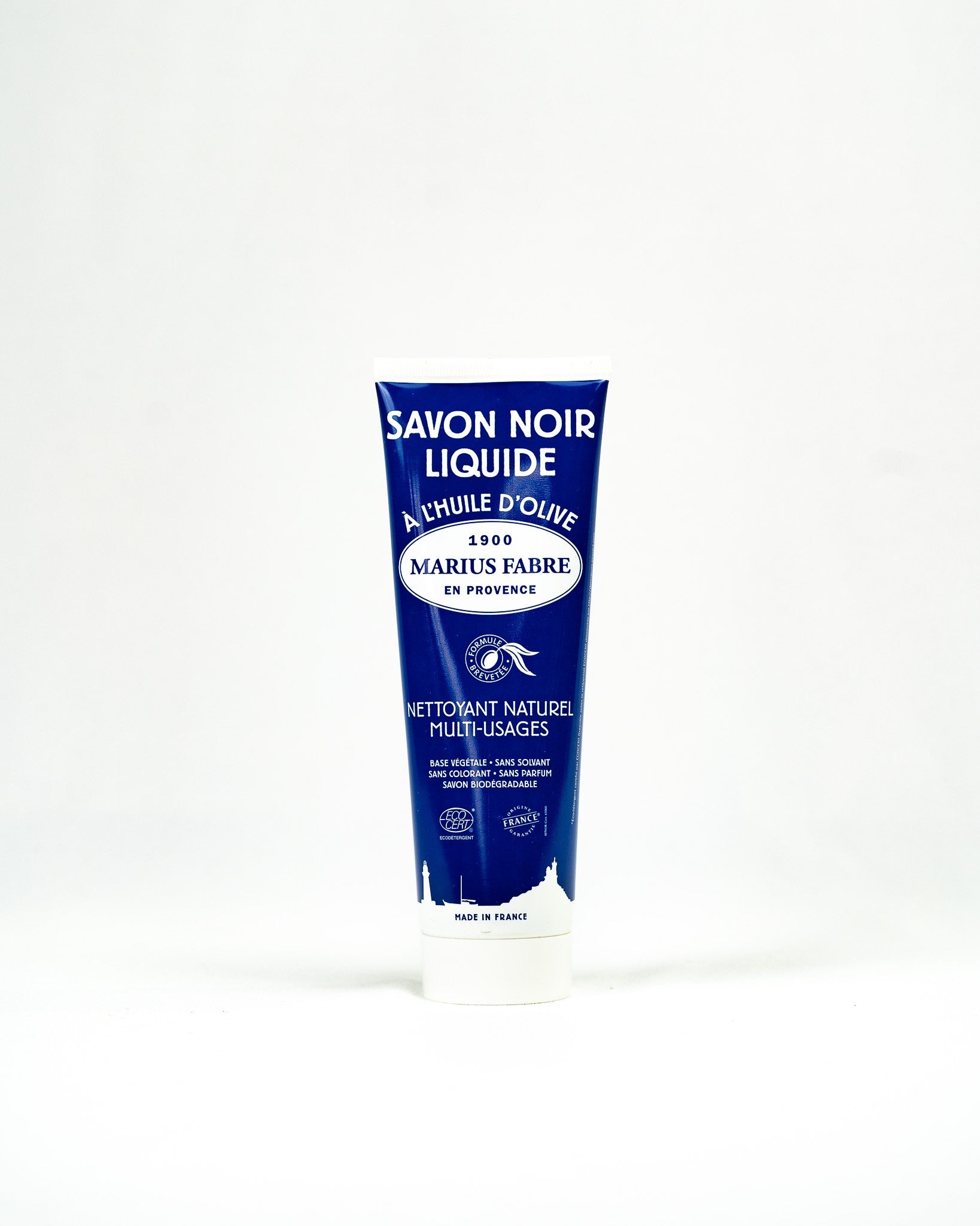 Liquid black soap in 250ml tube